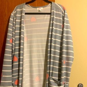 LuLaRoe Vday Caroline Cardigan ❤️